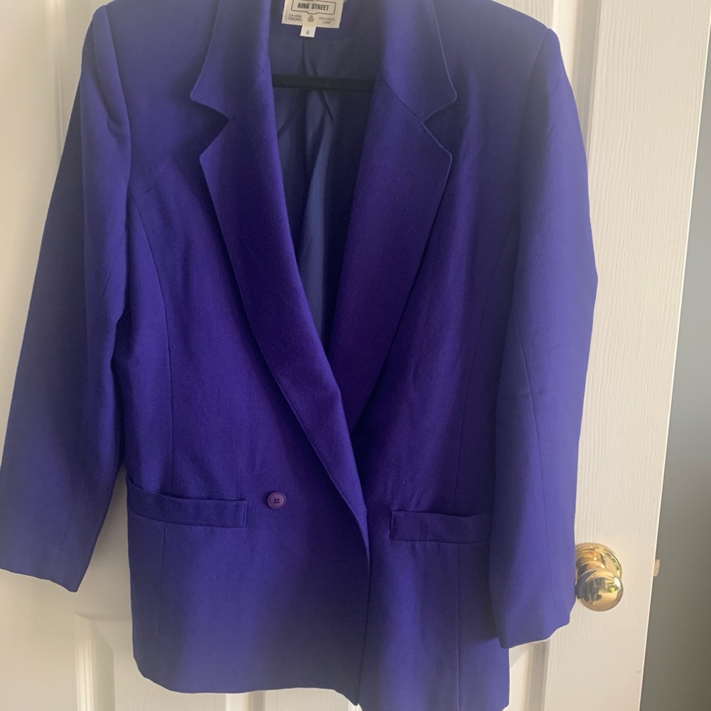 Vintage Canadian Made Wool Blazer